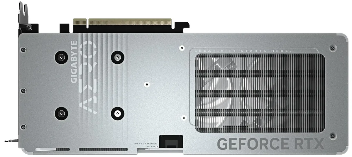 Відеокарта GIGABYTE 8GB GDDR7 PCI-E 5.0 Срібна