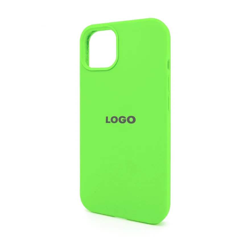 Чохол Silicone Case для Apple iPhone 13 Pro силіконовий 40 салатовий