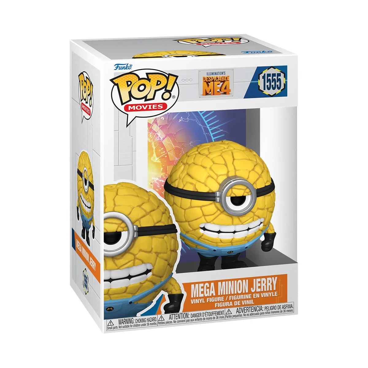 Фигурка Funko POP Movies: Гадкий я 4 - Мега Миньон Джерри