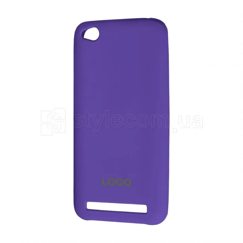 Чохол Silicone для Xiaomi силіконовий фіолетовий
