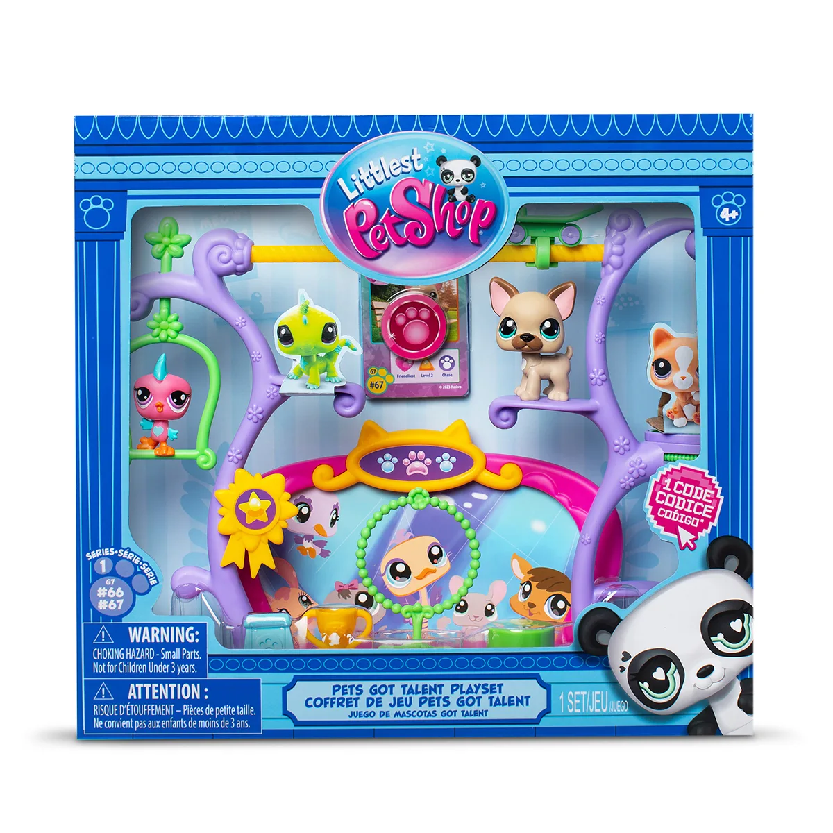 Игровой набор Littlest Pet Shop Шоу талантов полипропилен 10 16х25 4х22 86 см
