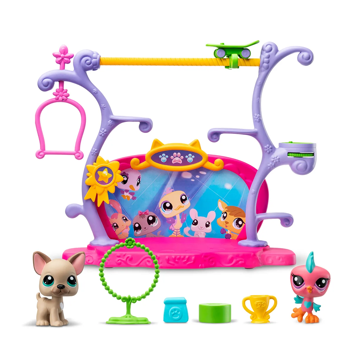 Игровой набор Littlest Pet Shop Шоу талантов полипропилен 10 16х25 4х22 86 см