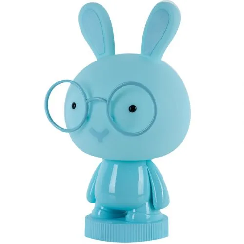 Світильник-нічник LED із акумулятором Kite Bunny синій для дітей.
