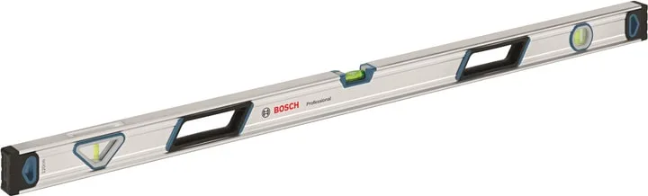 Рівень Bosch Professional 120 см алюмінієвий корпус для вимірювання нерівностей будівельний рівень з капсулами
