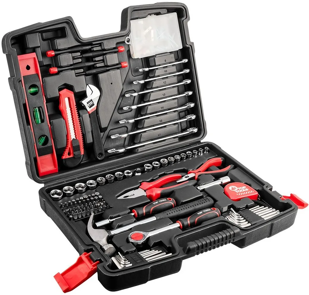 Набір інструментів Top Tools, 1/4", 3/8", універсальний, 194шт