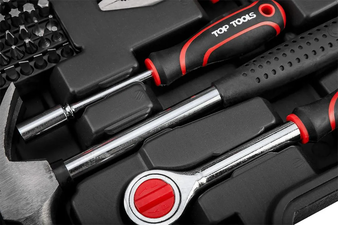 Набір інструментів Top Tools, 1/4", 3/8", універсальний, 194шт