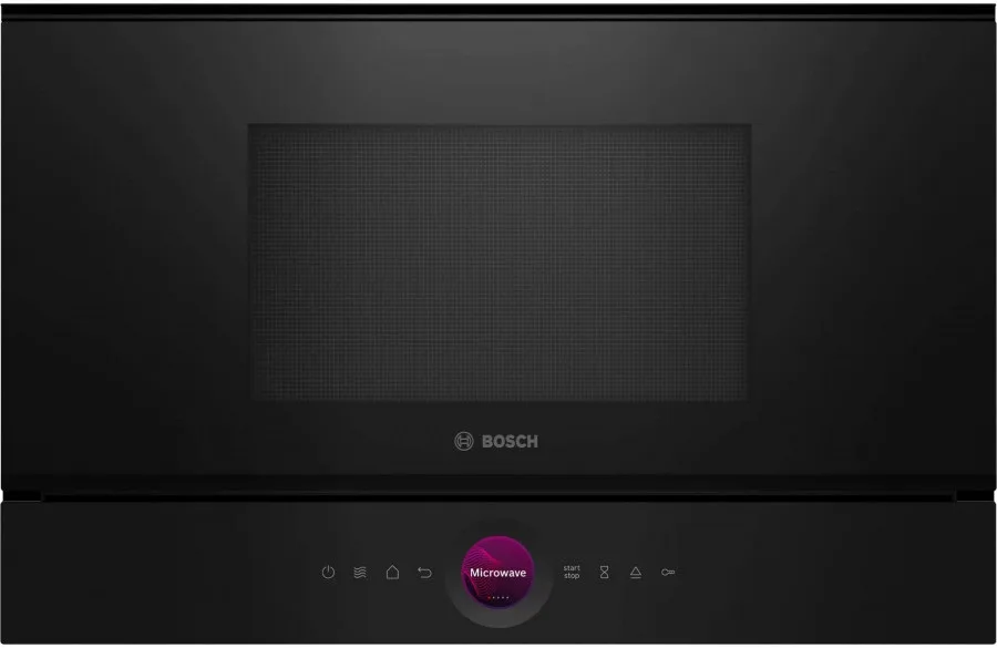 Мікрохвильова піч Bosch 21л чорна 900Вт електронне управління
