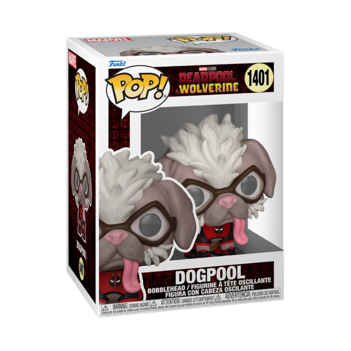 Ігрова фігурка Funko POP! вініл 6х5,5х11,4 см червона
