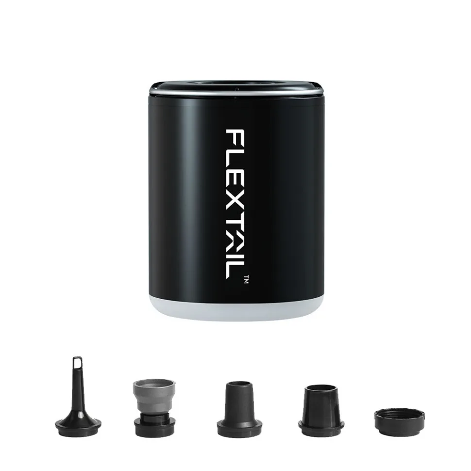 Насос ліхтар Flextail 45х46х59 мм чорний 3 в 1 для кемпінгу