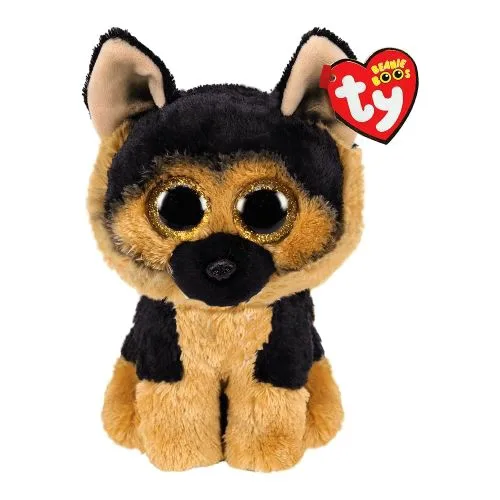 М'яка іграшка TY Beanie Boo's Німецька вівчарка 15см для дітей іграшка для розвитку дрібної моторики