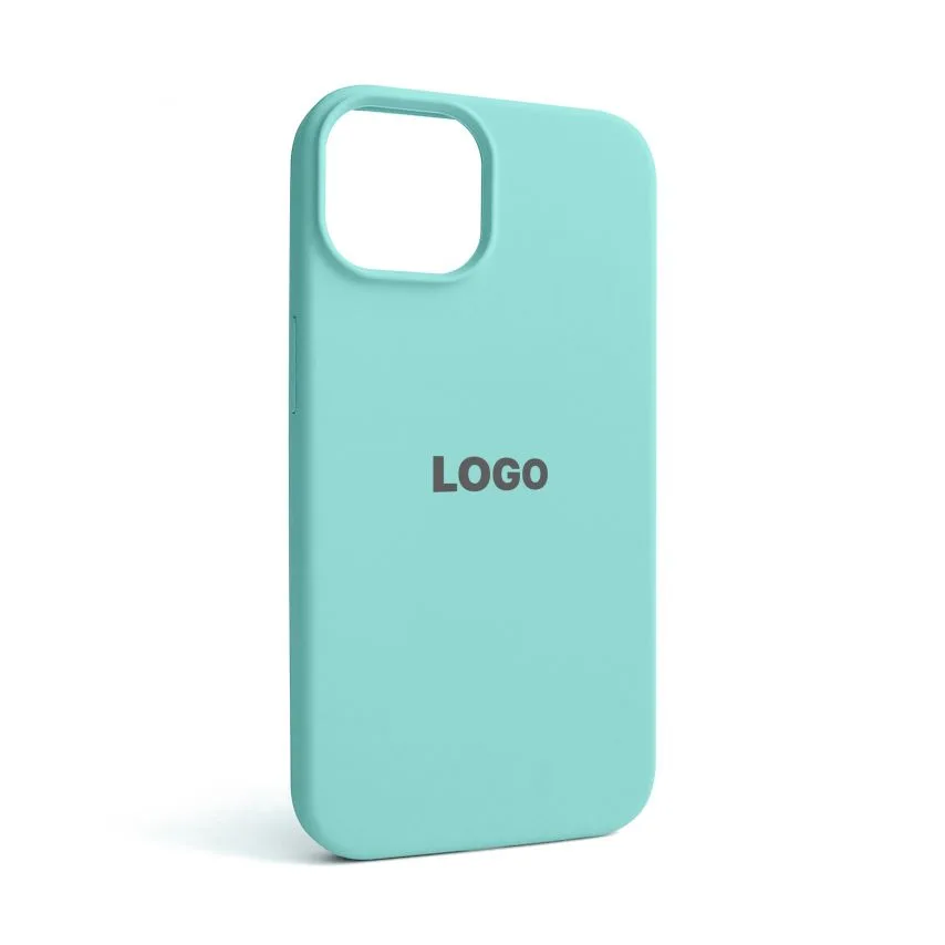 Чохол Silicone Case для Apple iPhone 14 силіконовий  бірюзовий