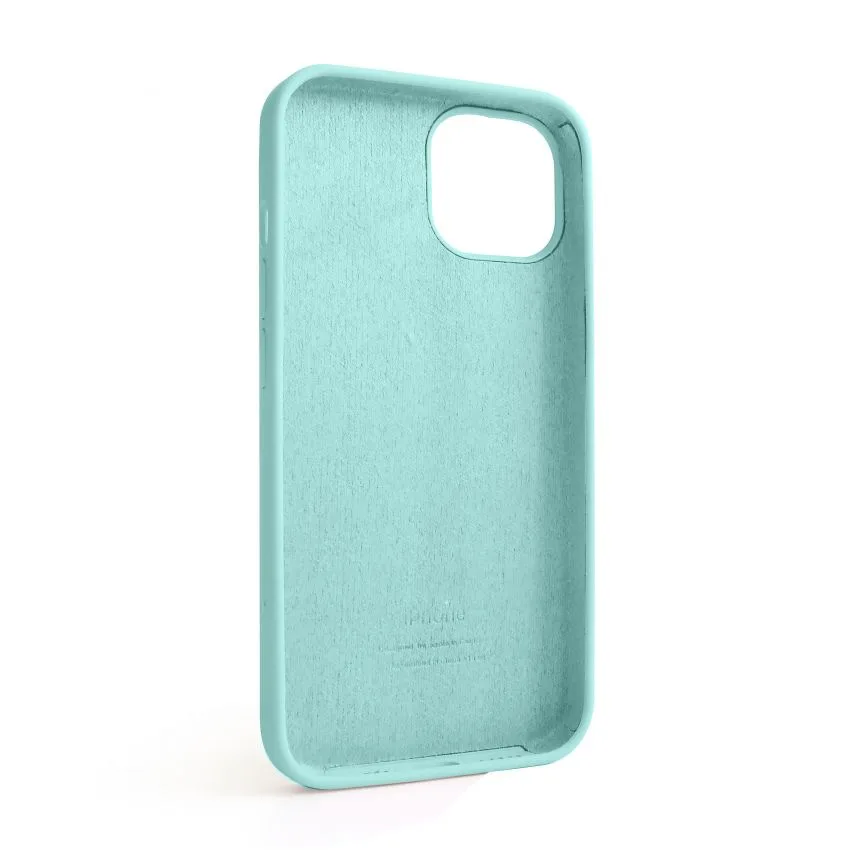 Чохол Silicone Case для Apple iPhone 14 силіконовий  бірюзовий
