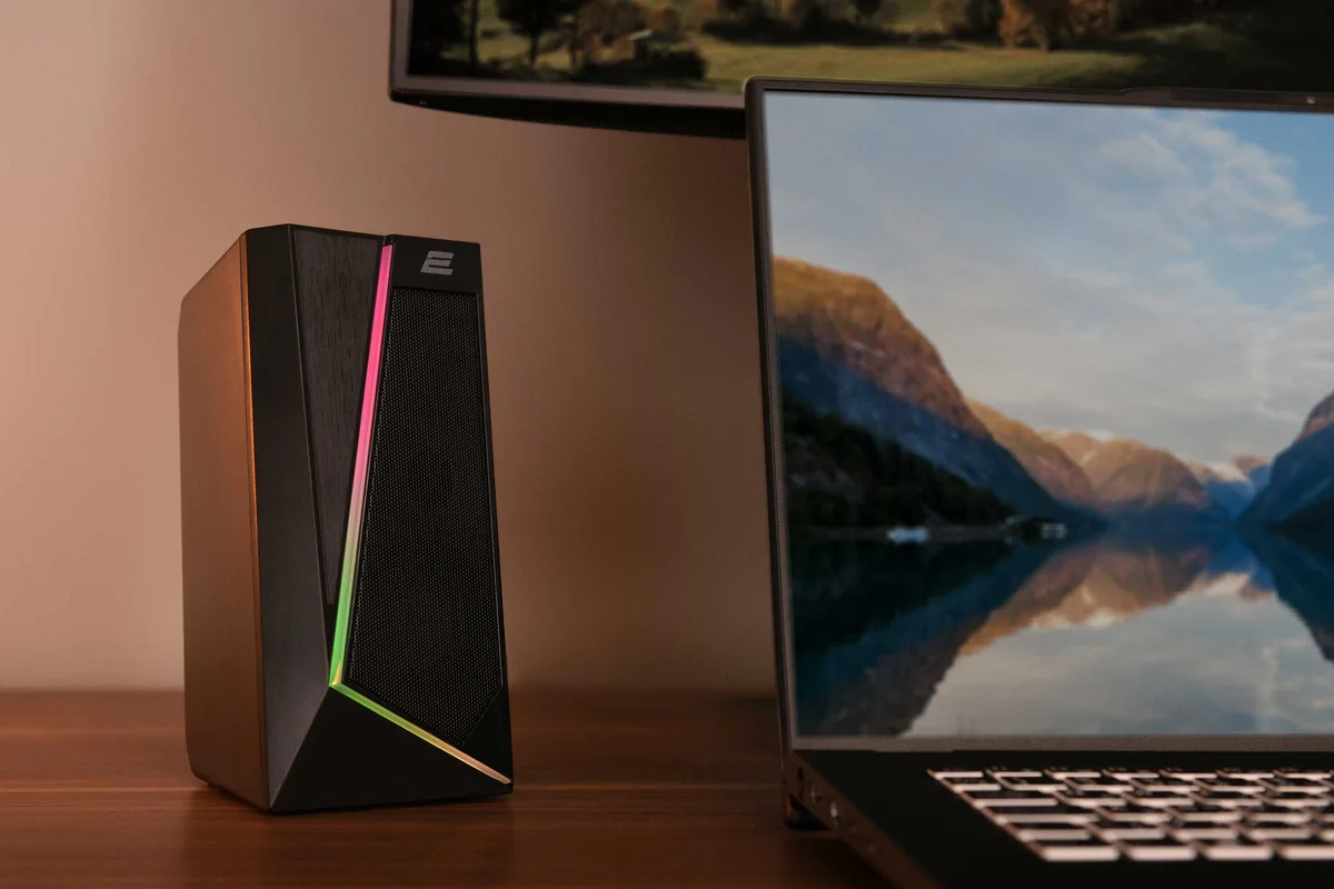 Акустическая система 2E PCS233 RGB, 2.0, USB, Черный
