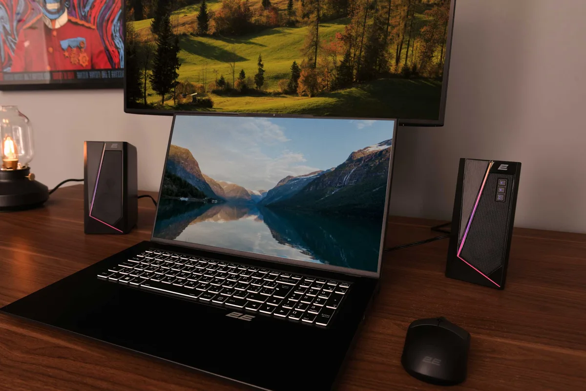 Акустическая система 2E PCS233 RGB, 2.0, USB, Черный