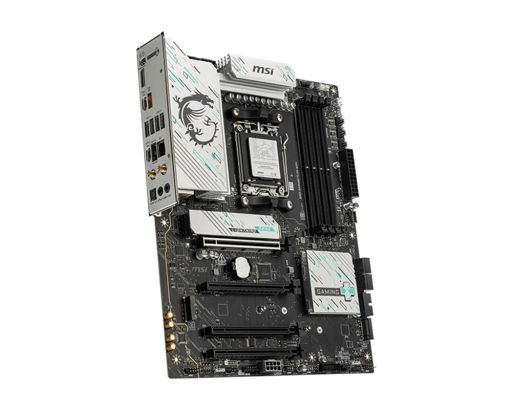Материнcька плата MSI B850 GAMING PLUS WIFI sAM5 B850 4xDDR5 M.2 DP Wi-Fi BT ATX