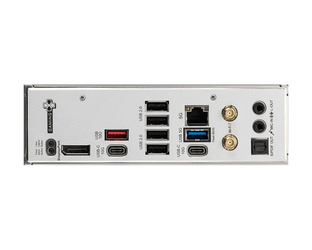 Материнcька плата MSI B850 GAMING PLUS WIFI sAM5 B850 4xDDR5 M.2 DP Wi-Fi BT ATX