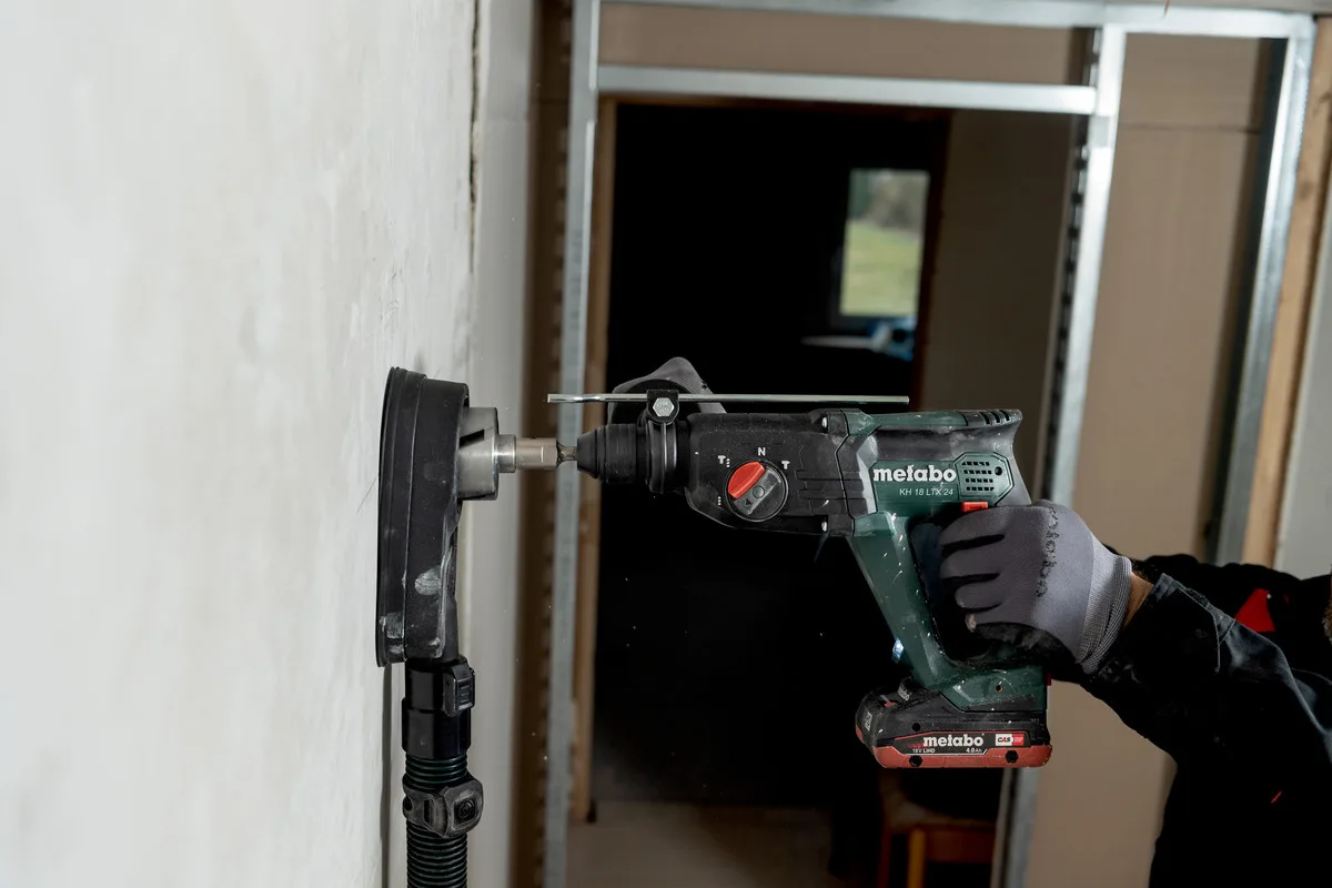 Акумуляторний перфоратор Metabo 18В SDS-plus 2,6 кг 332х208х87 мм