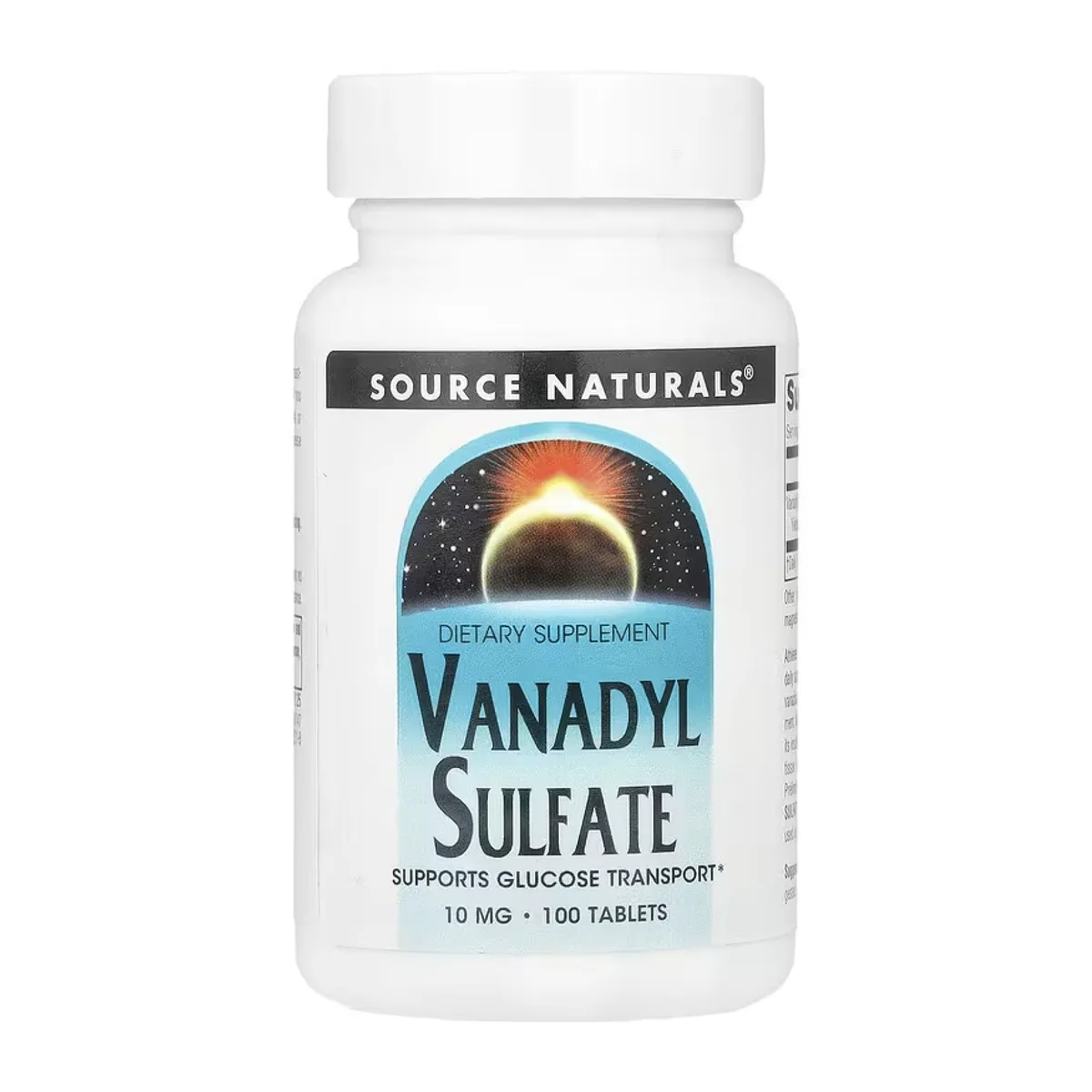 Ванадилсульфат Source Naturals 10 мг 100 таблеток