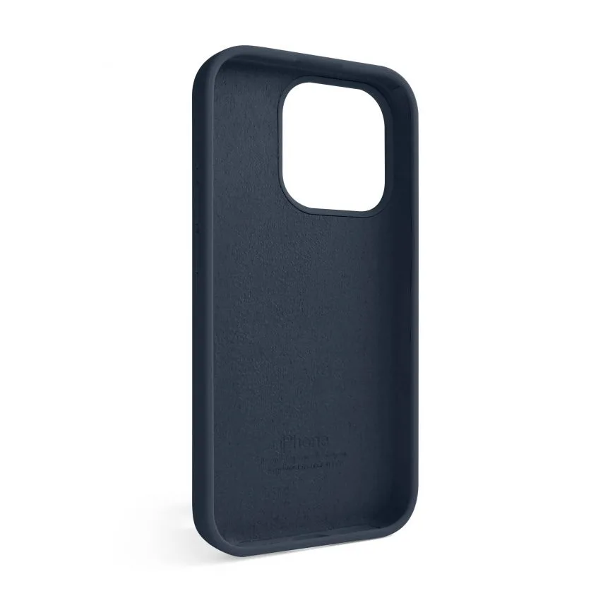 Чохол Silicone Case для Apple iPhone 15 Pro силіконовий  синій