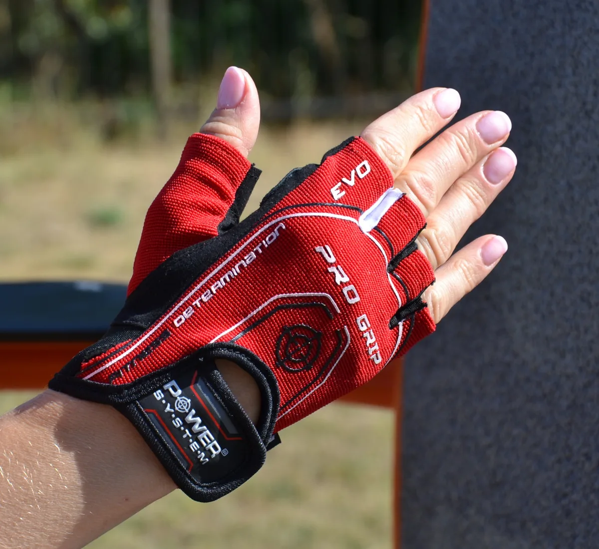 Рукавички для фітнесу Active Point Amara XL Червоні