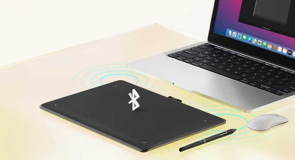 Графический планшет Huion 10.5"x6.25" Inspiroy Frego M, BT, USB-C, черный