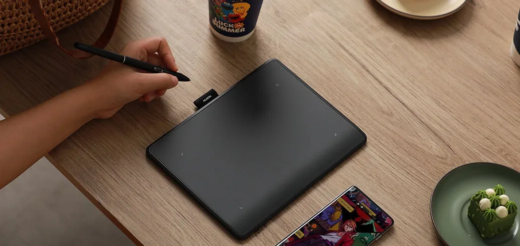 Графический планшет Huion 10.5"x6.25" Inspiroy Frego M, BT, USB-C, черный
