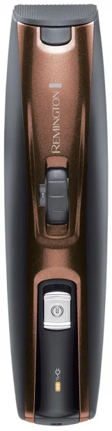 Тример Remington титановий для бороди та вусів акумуляторний чорний коричневий 3 насадки