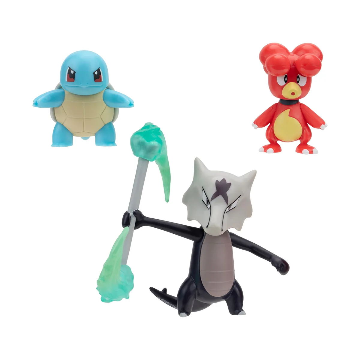 Набір ігрових фігурок Pokemon полімер 7,6 см 3 шт