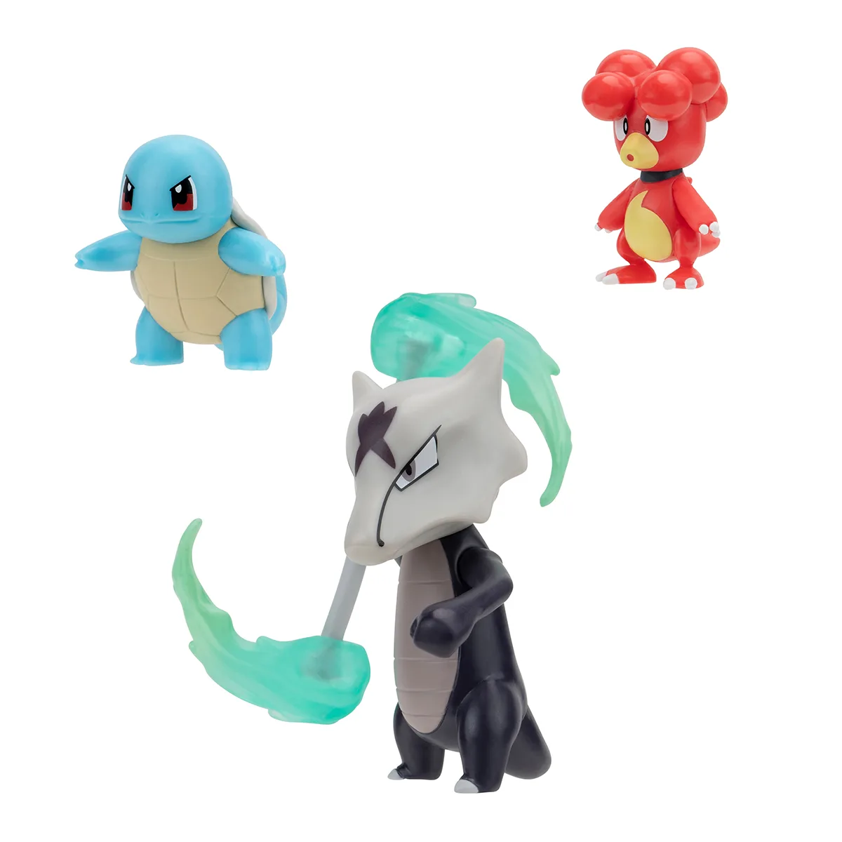 Набір ігрових фігурок Pokemon полімер 7,6 см 3 шт
