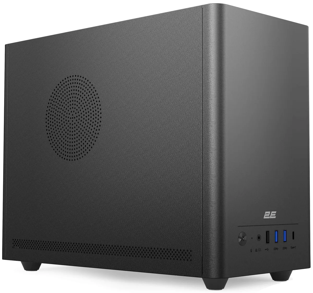 Корпус 2E Credo Metal V300B без БЖ, 2xUSB3.0, 1х USB 2.0, 1xUSB Type-C, 1x90мм, VGA 310мм, mATX, чорний