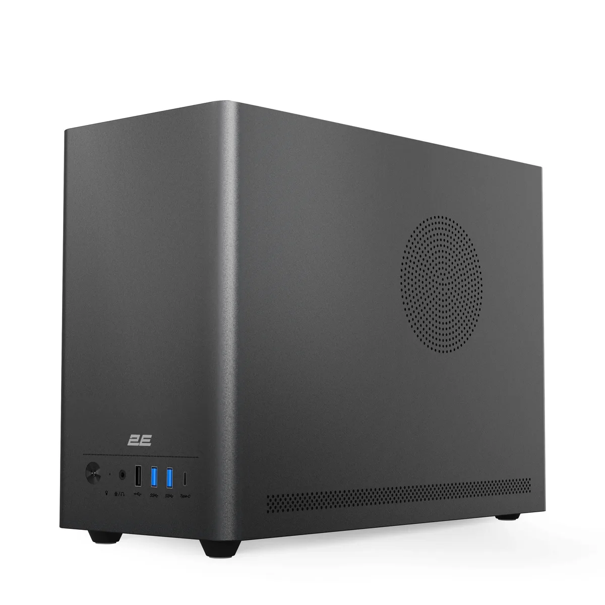 Корпус 2E Credo Metal V300B без БЖ, 2xUSB3.0, 1х USB 2.0, 1xUSB Type-C, 1x90мм, VGA 310мм, mATX, чорний