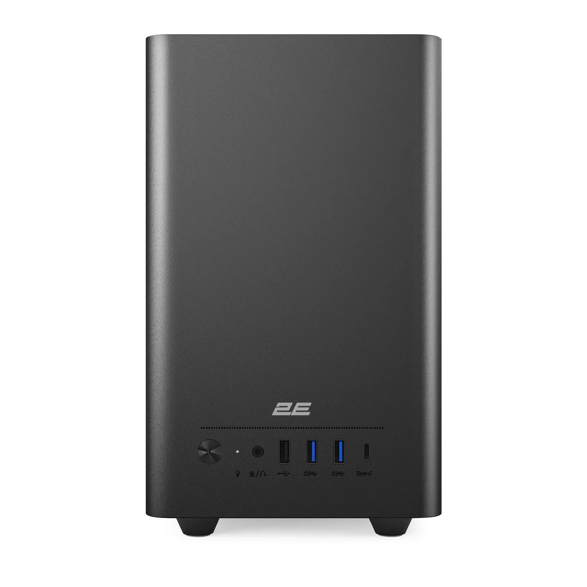 Корпус 2E Credo Metal V300B без БЖ, 2xUSB3.0, 1х USB 2.0, 1xUSB Type-C, 1x90мм, VGA 310мм, mATX, чорний