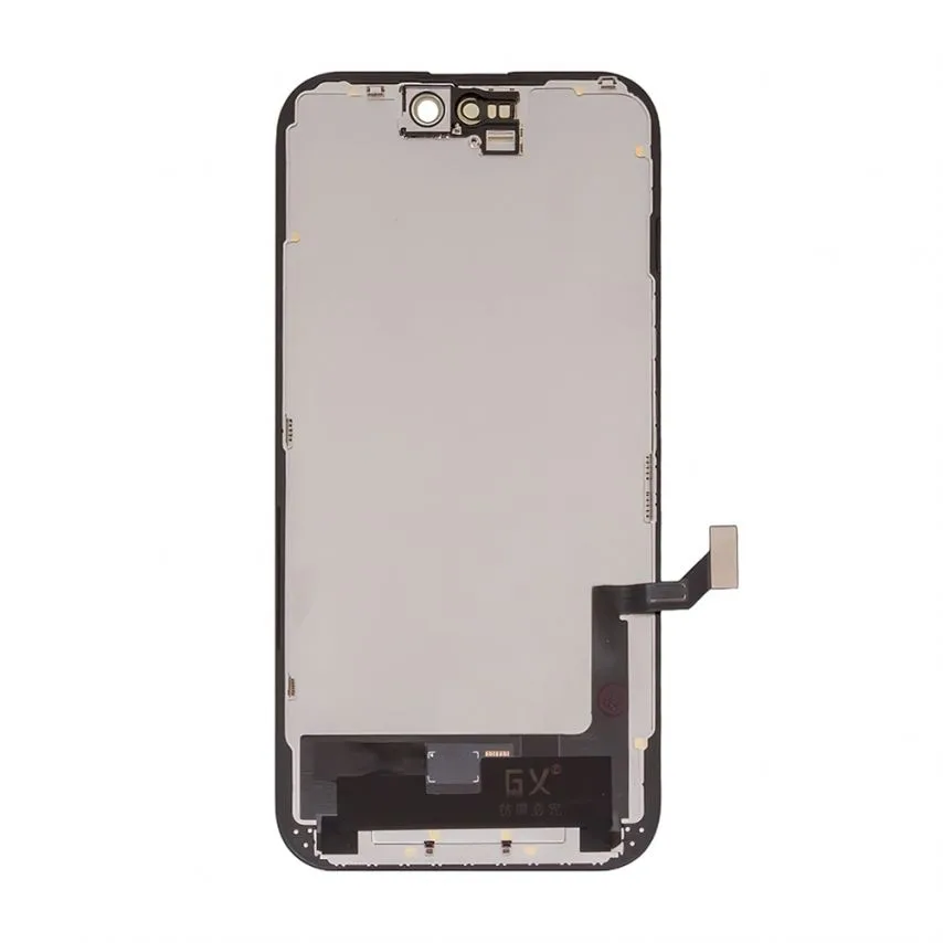 Дисплей Oled 6,1 дюйм черный для iPhone 15 с сенсорным экраном оригинального качества.