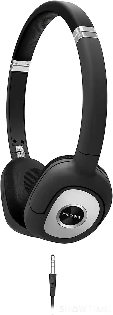 Наушники On-Ear Koss SP330, 3.5 mini-jack, 1.4м, Черный