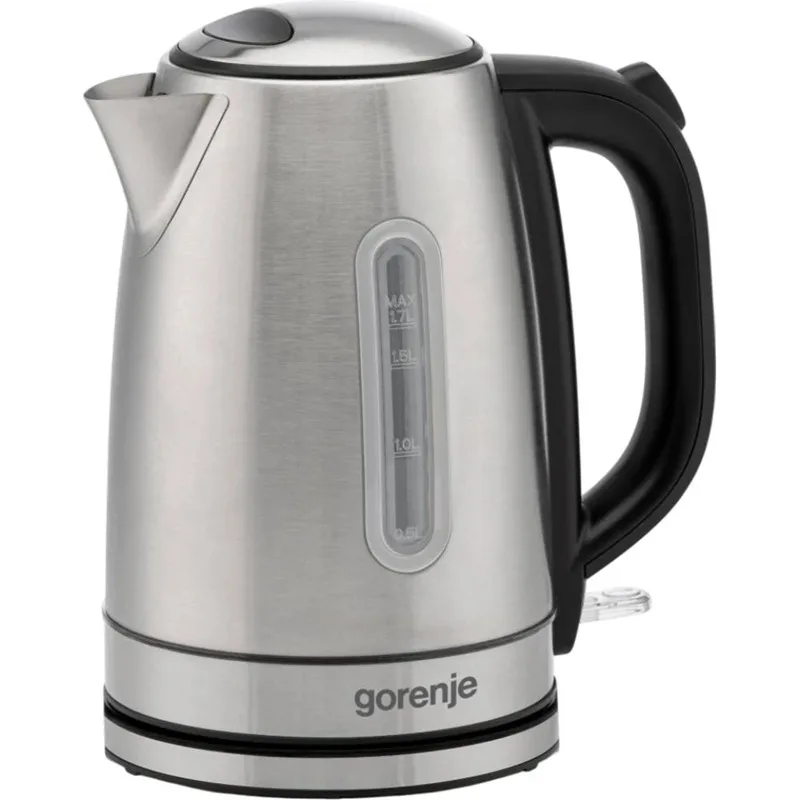 Електрочайник Gorenje Нержавіюча сталь 1,7 л 2200 Вт
