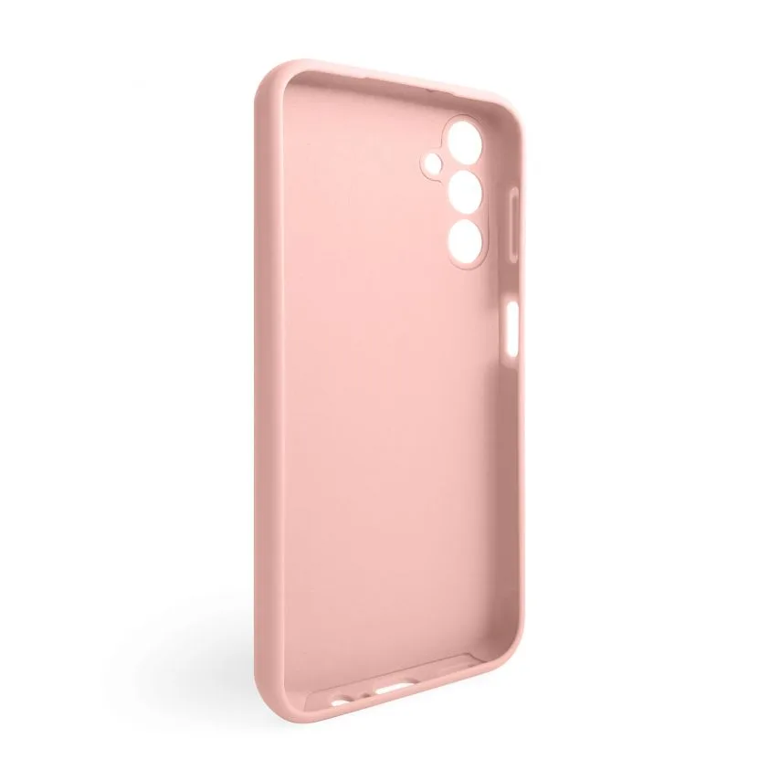 Чохол силіконовий для Samsung A14 5G 2023  закритий низ рожевий