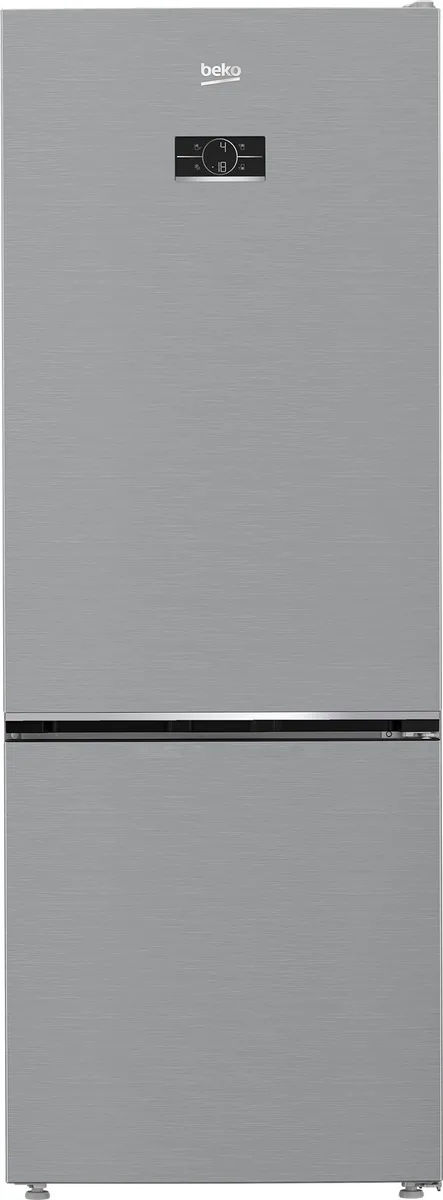 Холодильник Beko з нижнім морозильником, 192x70x74.5 см, об'єм холодильного відділу 340 л, морозильного - 150 л, 2 дверці, клас ен