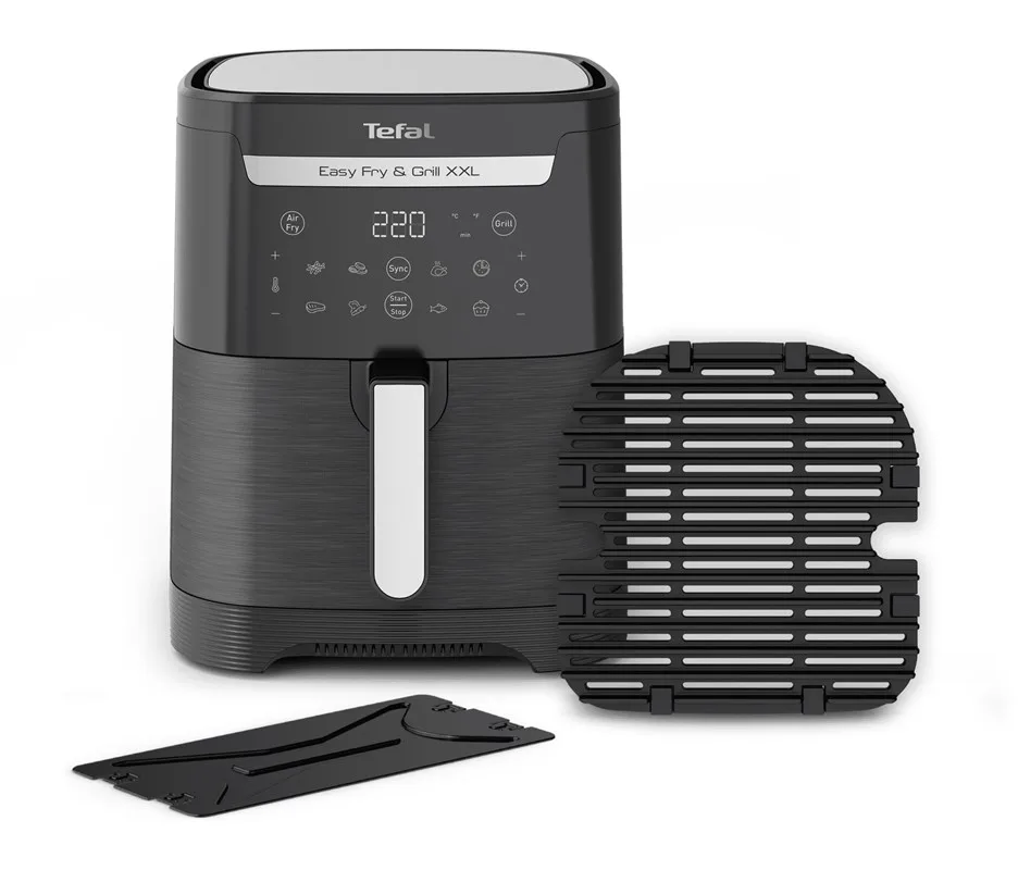 Мультипіч Tefal пластик 6,5 л чорна 1830 Вт сенсорне керування 8 програм