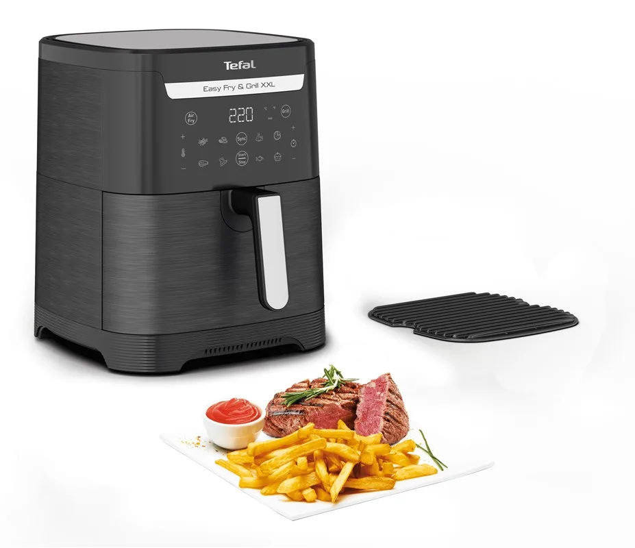 Мультипіч Tefal пластик 6,5 л чорна 1830 Вт сенсорне керування 8 програм