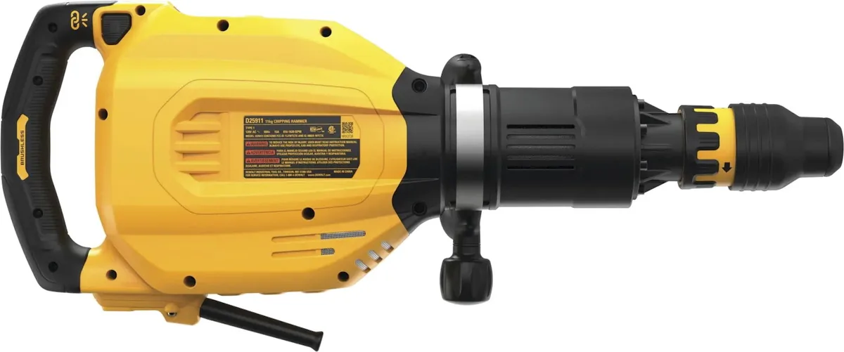 Відбійний молоток DeWalt 1700 Вт SDS-Max 27 Дж для демонтажних робіт важкий інструмент 12,7 кг