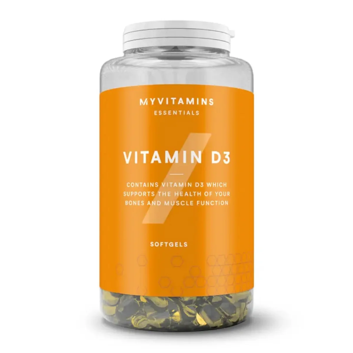 Вітамін D3 Myprotein желатинові капсули 180 шт