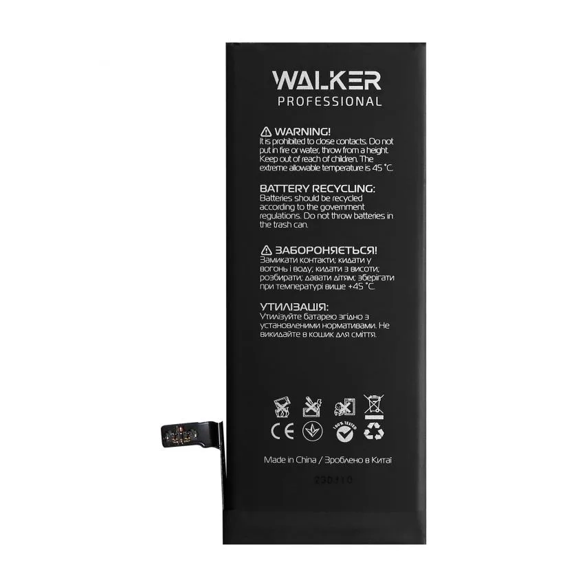 Акумулятор WALKER 1715mAh 3,82V для Apple iPhone 6s Original