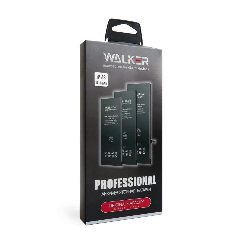 Акумулятор WALKER 1715mAh 3,82V для Apple iPhone 6s Original