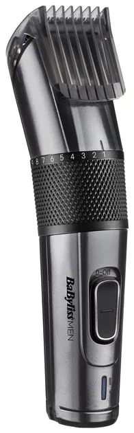 Машинка для стриження Babyliss, акумуляторна та мережна, з вібраційним мотором, однією насадкою, тримером, кейсом, титановим покри