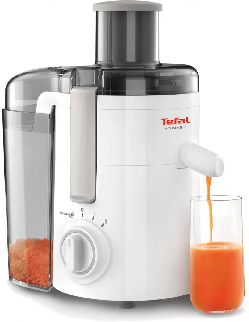 Соковыжималка Tefal центробежная пластиковая 29,5х17х26 см белая 350 Вт
