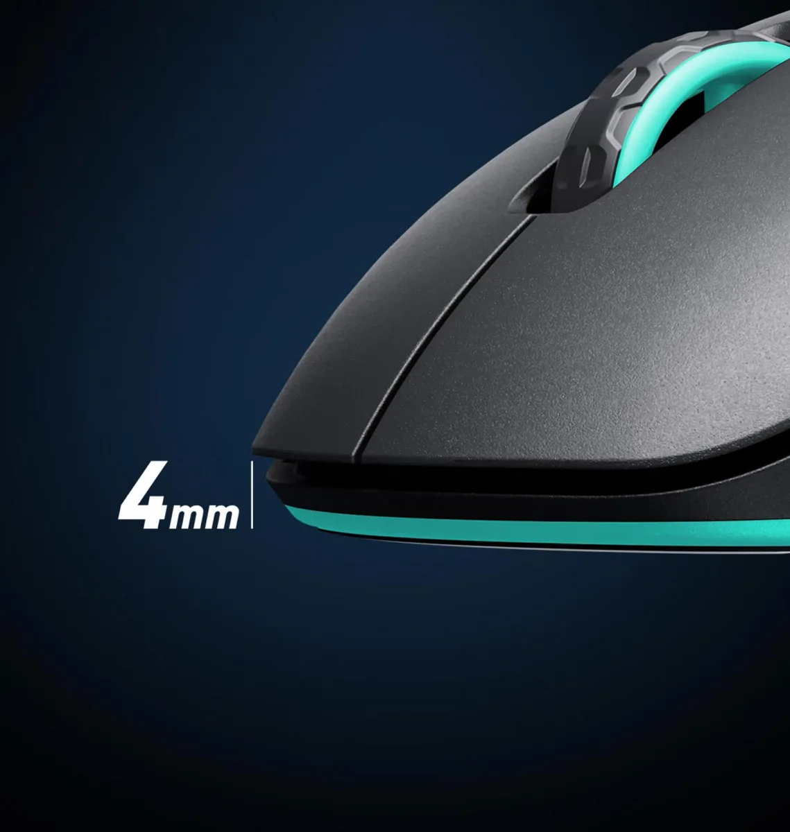 Миша Xtrfy M8, WL/USB-A, RGB, чорний