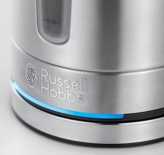 Электрочайник Russell Hobbs нержавеющая сталь 0,8 л 2200 Вт серебристый