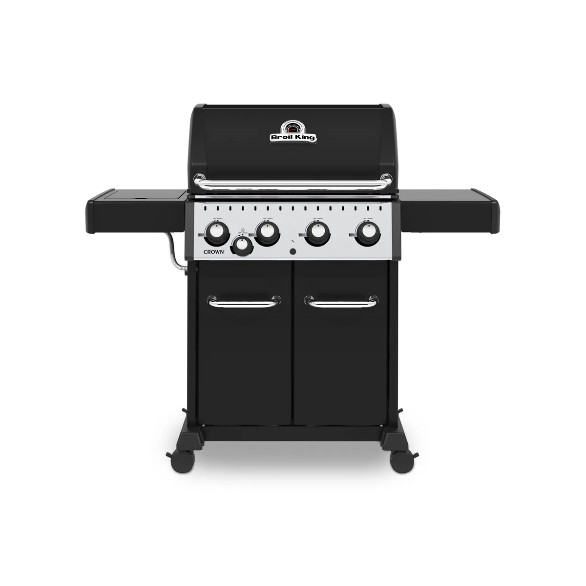 Газовий гриль Broil King 440 чавун 143х58х117 см чорний сріблястий