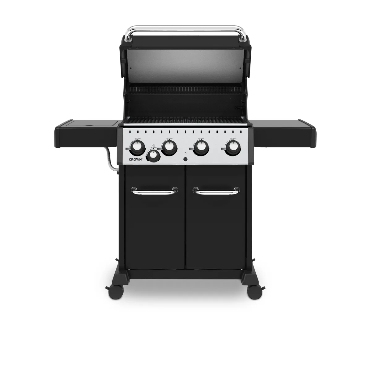 Газовий гриль Broil King 440 чавун 143х58х117 см чорний сріблястий