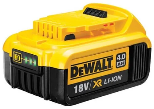 Акумулятор DeWalt 18В Li-Ion 4А·год для інструментів професійний акумулятор з підвищеною автономністю